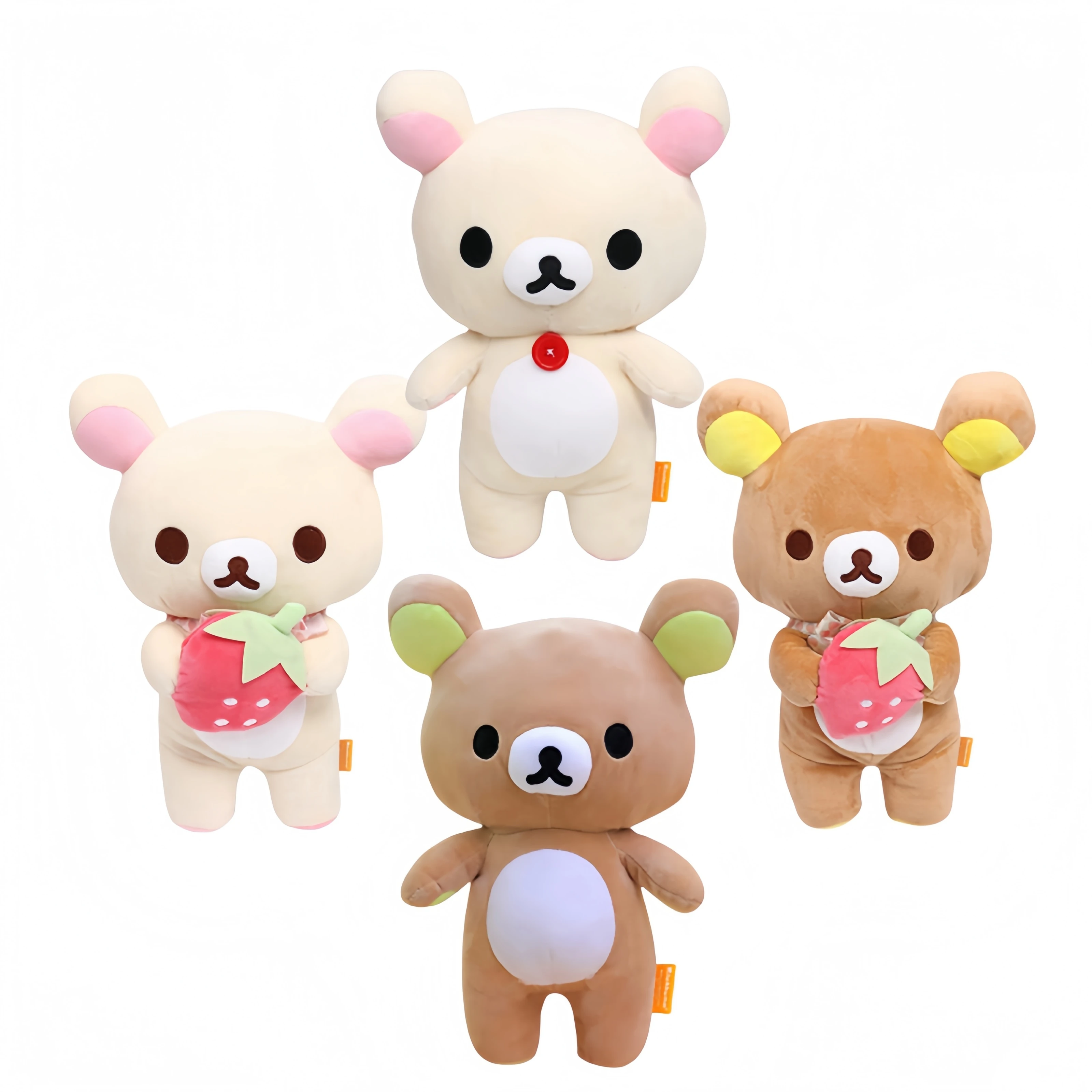 Cartoon Rilakkuma Plush Doll Soft bear Toys Kawaii Room Decor Teddy Bear Plushies Cute Kuma Peluches Couple Bear Xmas Gifts
Cartoon Rilakkuma Plush Doll Soft bear Toys Kawaii Room Decor Teddy Bear Plushies Cute Kuma Peluches Couple Bear Xmas Gifts