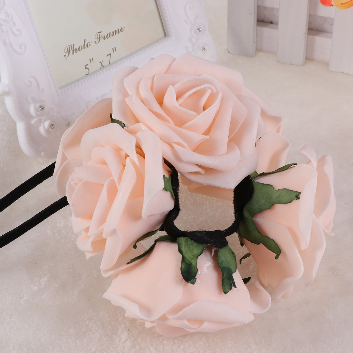 Floral Crown Foam Rose Garland Headdress Garlands Hair Wreath Bridal Headband Flower
Floral Crown Foam Rose Garland Headdress Garlands Hair Wreath Bridal Headband Flower