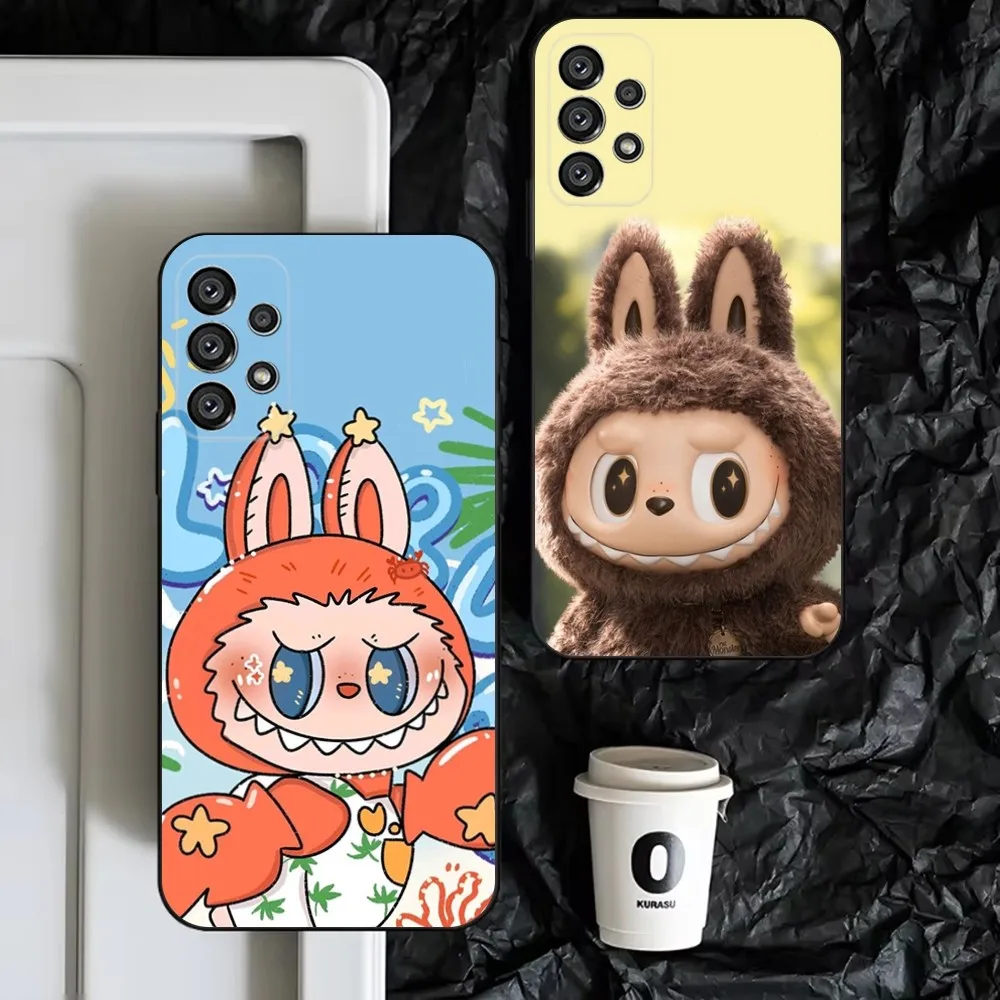 Cartoon L-Labubu Cute Phone Case For Samsung S25,S24,S23,S22,S21,S20,S10,Ultra,Plus,Lite,FE,Soft Silicone Black Cover
Cartoon L-Labubu Cute Phone Case For Samsung S25,S24,S23,S22,S21,S20,S10,Ultra,Plus,Lite,FE,Soft Silicone Black Cover