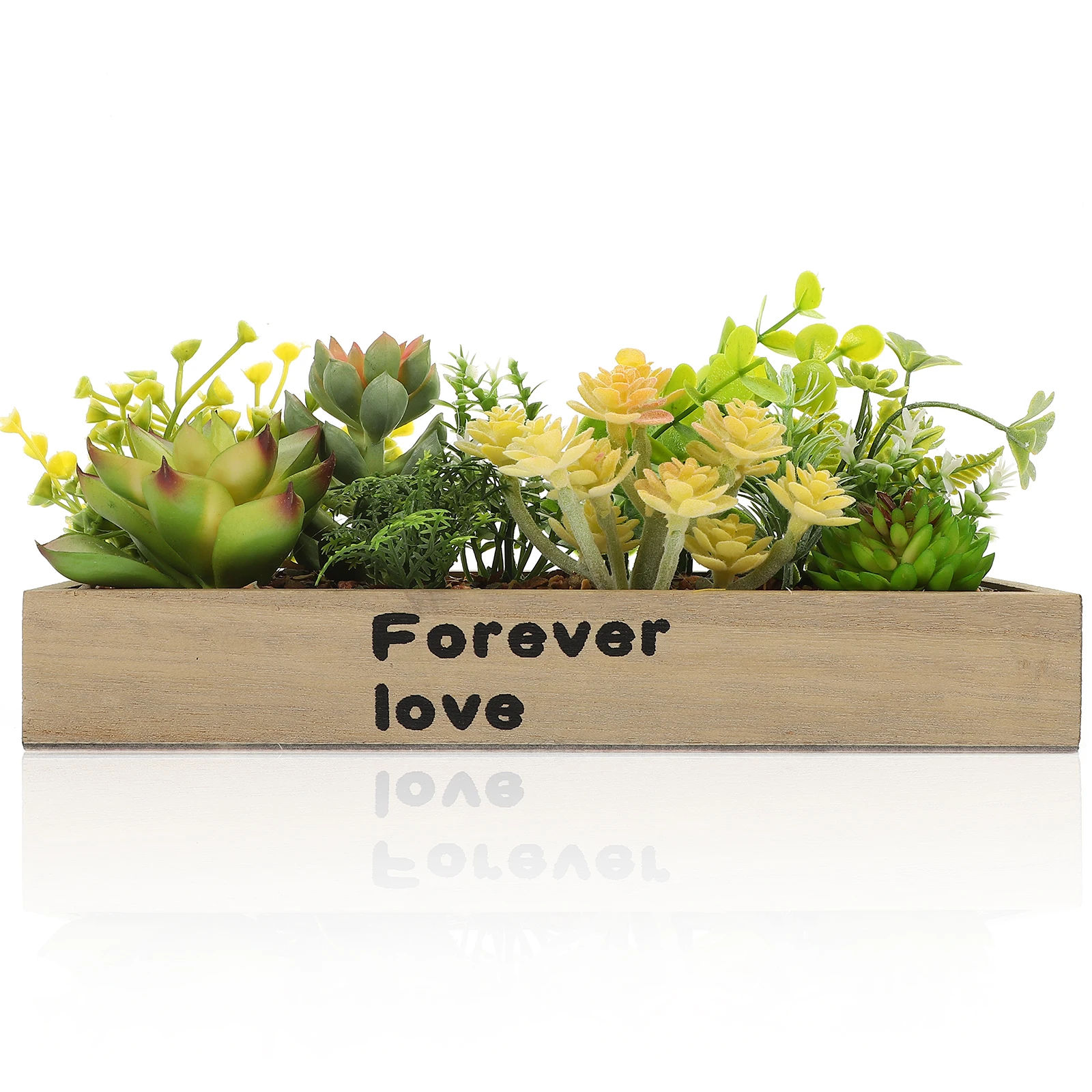 Artificial BonsaiWooden Box Office Succulent Planters Indoor Decor Simulation Green Fake Potted Plants Plastic Bonsai Artificial
Artificial BonsaiWooden Box Office Succulent Planters Indoor Decor Simulation Green Fake Potted Plants Plastic Bonsai Artificial