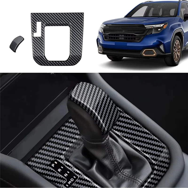 A040-для Subaru Forester 2025, автомобильная панель переключения передач, ручка переключения передач, накладка, аксессуары для интерьера, углеродное волокно
A040-для Subaru Forester 2025, автомобильная панель переключения передач, ручка переключения передач, накладка, аксессуары для интерьера, углеродное волокно