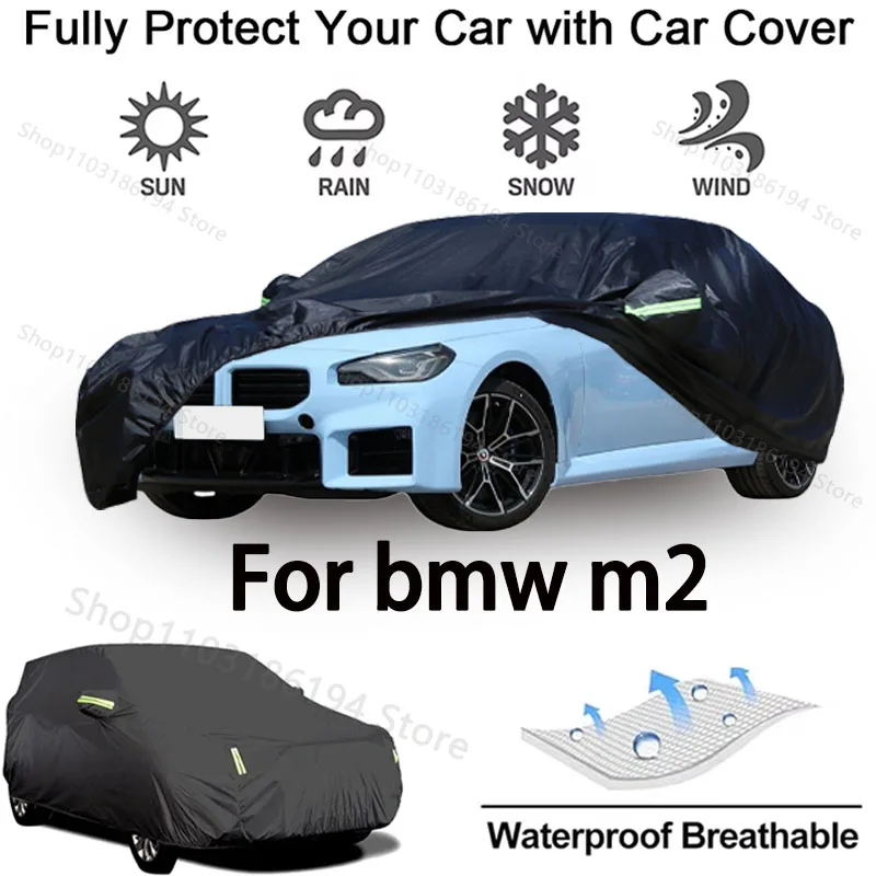 Full Car Cover For BMW M2 Outdoor Protective Gear-Snowproof, Sunshield, Waterproof and Dustproof Automobile Accessories
Full Car Cover For BMW M2 Outdoor Protective Gear-Snowproof, Sunshield, Waterproof and Dustproof Automobile Accessories