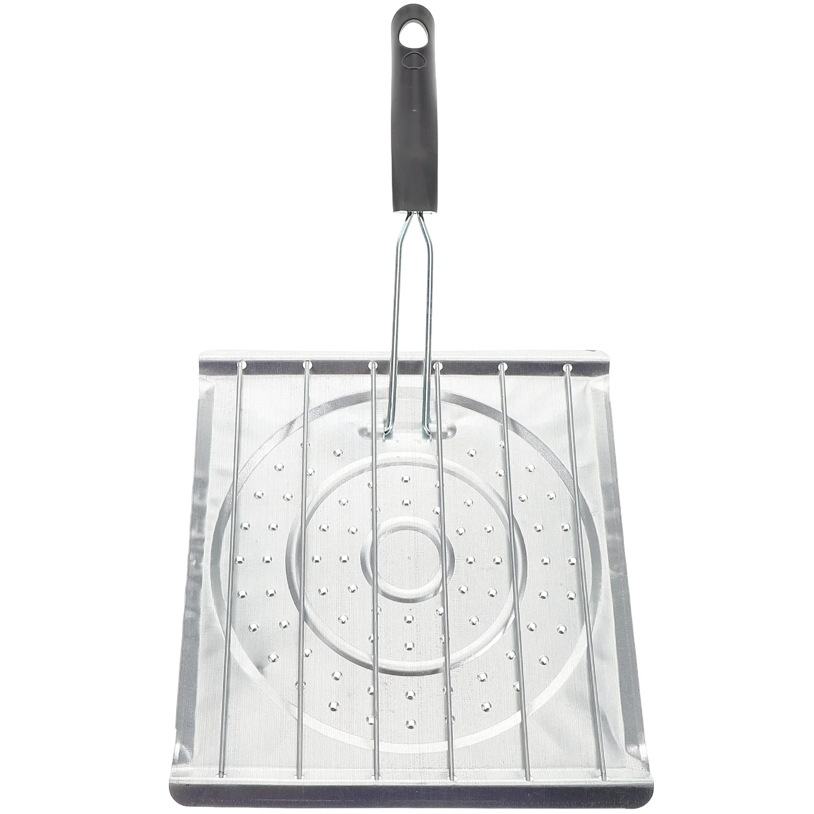 Perforated Grill Rack Silver Foldable Handle for Camping Stove Toasting Bread Fish Meat Cooking Outdoor Picnic Travel Kitchen
Perforated Grill Rack Silver Foldable Handle for Camping Stove Toasting Bread Fish Meat Cooking Outdoor Picnic Travel Kitchen
