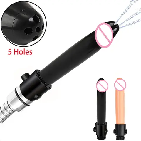 Douche Clistere Doccia Set di pulizia Plug anale Perline dildo Clistere anale Pulizia Butt Plug Giocattolo del sesso gay per uomo