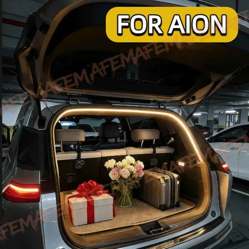 FOR AION LX/V/V PLUS/Y/Y PLUS/GE3 Brightness Trunk Lighting Ambient light interior decoration LED Rear Trunk Light Bar
FOR AION LX/V/V PLUS/Y/Y PLUS/GE3 Brightness Trunk Lighting Ambient light interior decoration LED Rear Trunk Light Bar
