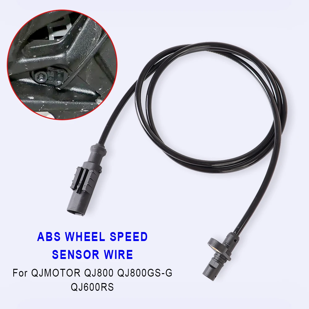 For QJMOTOR QJ600RS QJ600 600RS QJ800GS-G QJ800 Motorcycle ABS Wheel Speed Sensor Wire Front Wheel Silicone Cord Accessories
For QJMOTOR QJ600RS QJ600 600RS QJ800GS-G QJ800 Motorcycle ABS Wheel Speed Sensor Wire Front Wheel Silicone Cord Accessories