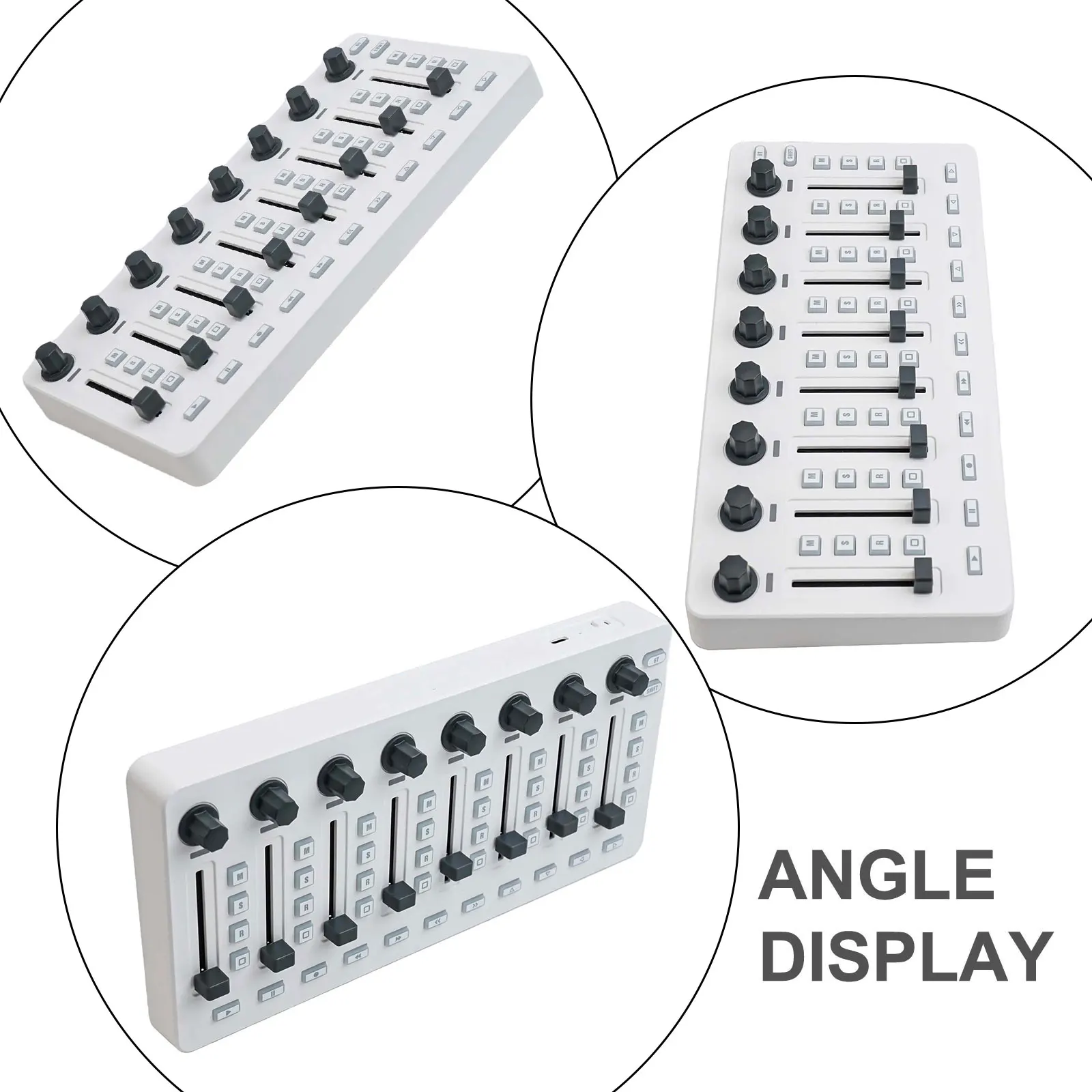 For Electronic Musical Instruments BT MIDI Controller MIDI Mixing Console Music Production 10.1 * 4.7 * 0.9inch
For Electronic Musical Instruments BT MIDI Controller MIDI Mixing Console Music Production 10.1 * 4.7 * 0.9inch