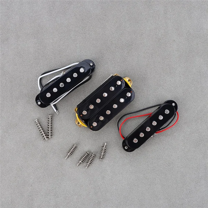 SSH Guitar Pickup Set Single Coil & Humbucker Pickups For Electric Guitar Accessories
SSH Guitar Pickup Set Single Coil & Humbucker Pickups For Electric Guitar Accessories