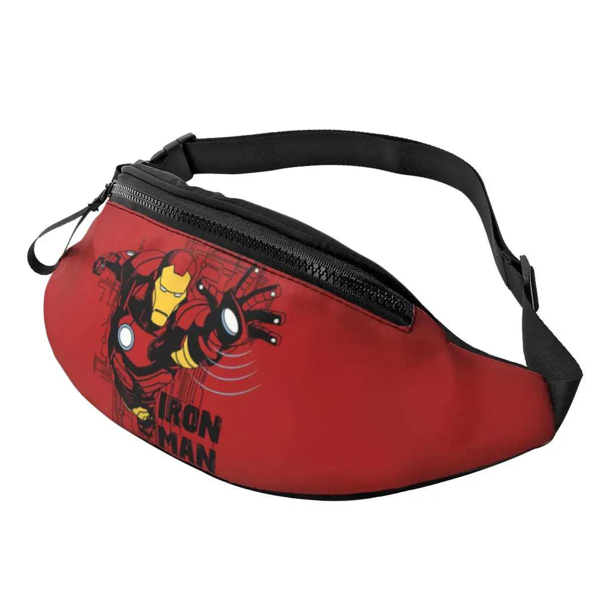 Custom Iron Man Movie Retro Poster Fanny Pack Men Women Casual Crossbody Waist Bag for Travel Cycling Phone Money Pouch
Custom Iron Man Movie Retro Poster Fanny Pack Men Women Casual Crossbody Waist Bag for Travel Cycling Phone Money Pouch