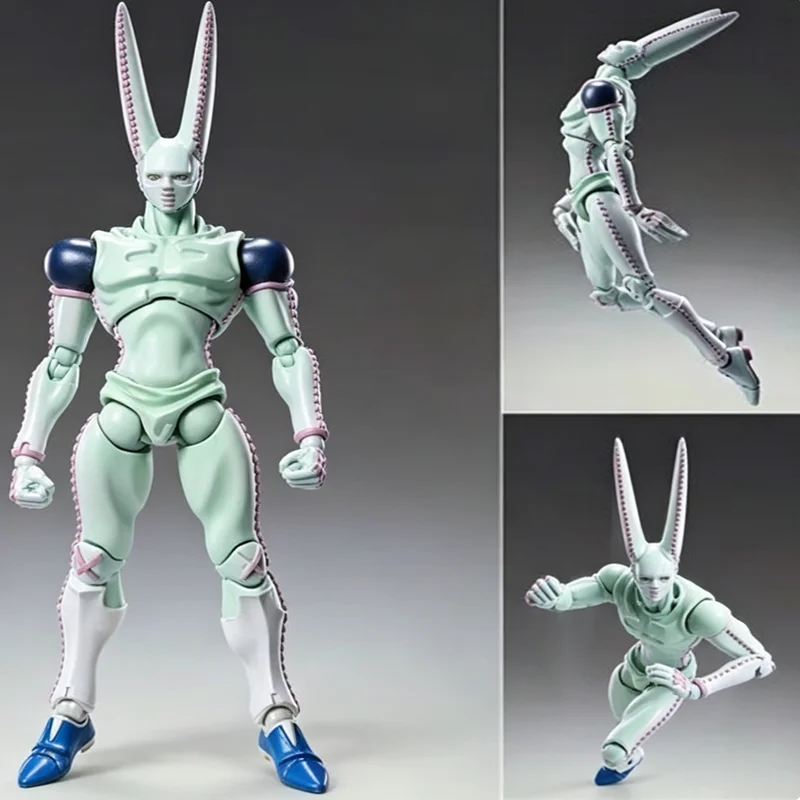 D4c Action Figure Jojo Stand Figure Articulated Movable Collectible Pink Anime Statue Funny Valentine Stand Model
D4c Action Figure Jojo Stand Figure Articulated Movable Collectible Pink Anime Statue Funny Valentine Stand Model