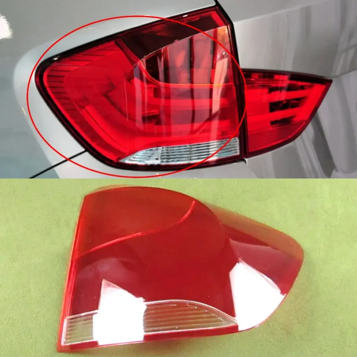 For BMW X1 Rear Tail Lamp Cover Turn Signal Stop Light Shell Replace The Original Lampshade 2010 2012 2013 2014 2015
For BMW X1 Rear Tail Lamp Cover Turn Signal Stop Light Shell Replace The Original Lampshade 2010 2012 2013 2014 2015