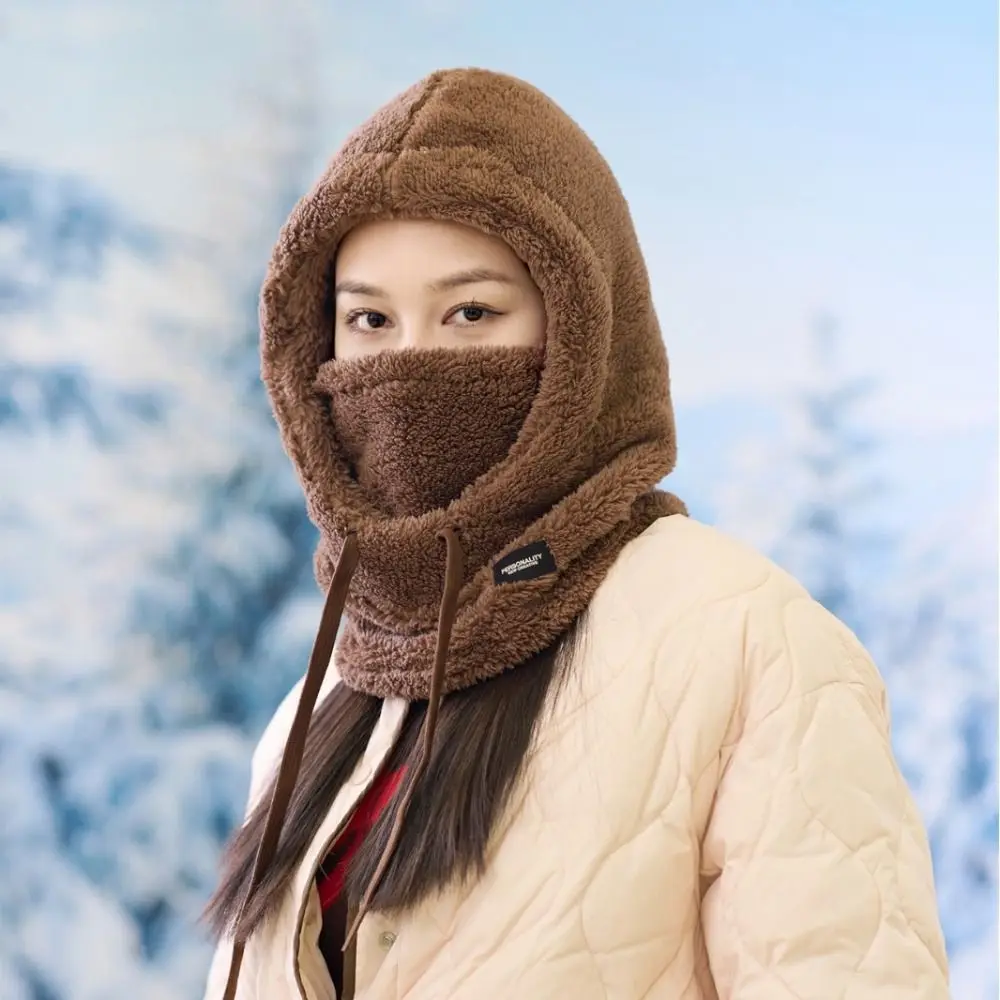 Casual Plush Winter Balaclava Solid Color Thermal Soft Ear Protection Hat Windproof Winter Warm Scarf Ski Mask Hat
Casual Plush Winter Balaclava Solid Color Thermal Soft Ear Protection Hat Windproof Winter Warm Scarf Ski Mask Hat