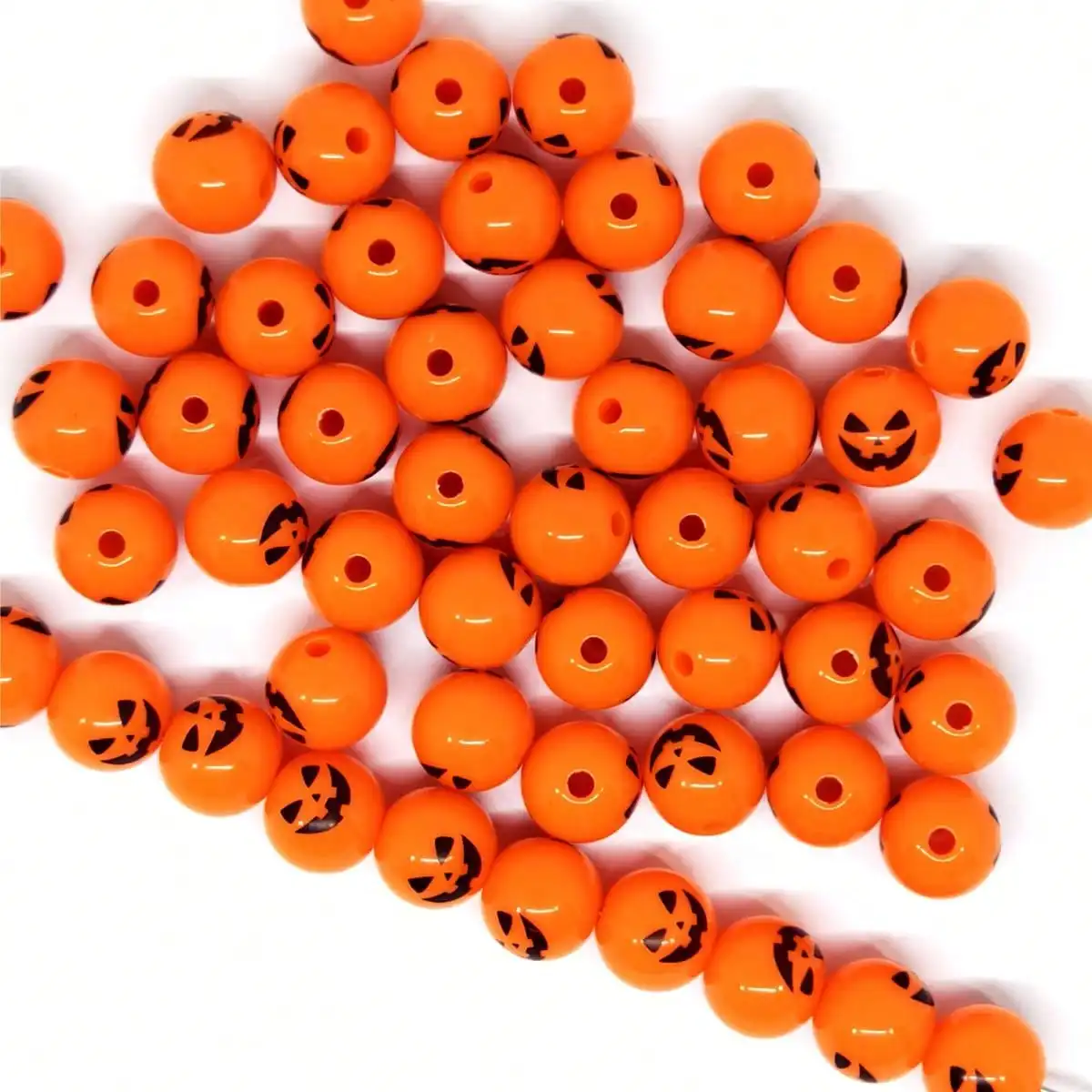 12pcs acrylic Halloween demon tied pumpkin beads make DIY bracelet accessories material
12pcs acrylic Halloween demon tied pumpkin beads make DIY bracelet accessories material