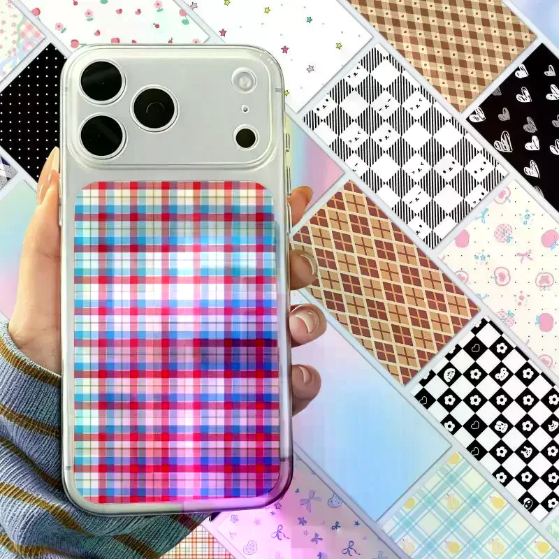 8 Sheets Mobile Phone Back Card Creative Colorful Dopamine Sticker DIY Mobile Phone Primer Materials Sticker
8 Sheets Mobile Phone Back Card Creative Colorful Dopamine Sticker DIY Mobile Phone Primer Materials Sticker