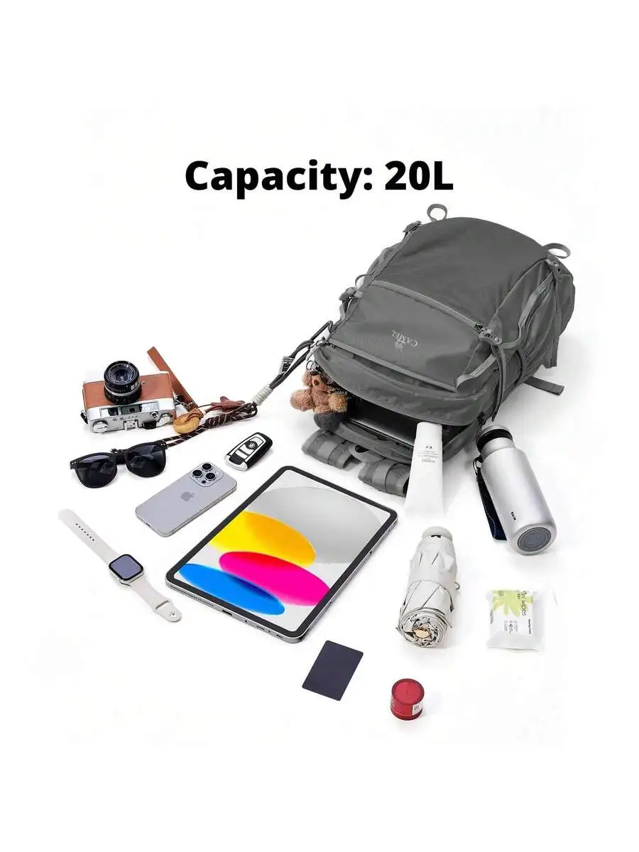 Foldable Hiking Backpack Lightweight Travel Backpack Waterproof 20L
Foldable Hiking Backpack Lightweight Travel Backpack Waterproof 20L