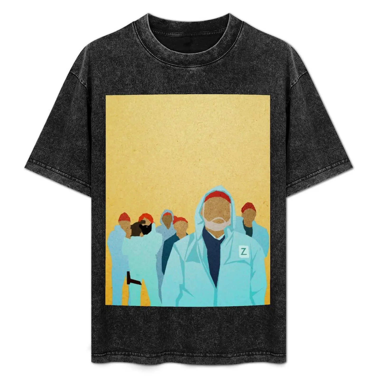 Team Zissou. T-Shirt Simple Casual Short Sleeve Cotton T-Shirt
Team Zissou. T-Shirt Simple Casual Short Sleeve Cotton T-Shirt
