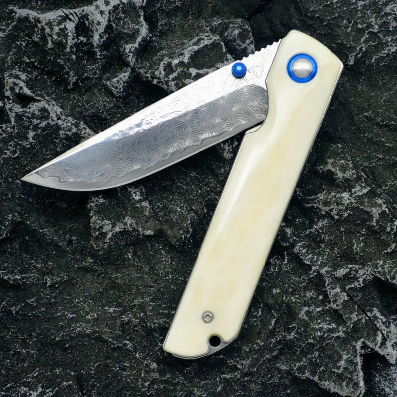 New 7181 Damascus Steel Blade VG10 Handle Outdoor Camping Hunting Hiking Portable Folding Pocket Knife Survival Knives EDC Tools
New 7181 Damascus Steel Blade VG10 Handle Outdoor Camping Hunting Hiking Portable Folding Pocket Knife Survival Knives EDC Tools