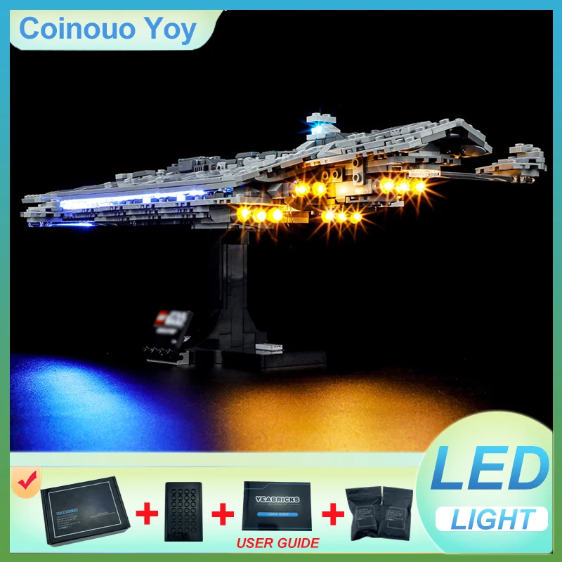 ЛЕГКИЙ для LEGO 75356 Executor Super Star Destroyer Block DIY игрушка (без блоков, модель только светодиодный светильник), набор светильников, подарок для ребенка
ЛЕГКИЙ для LEGO 75356 Executor Super Star Destroyer Block DIY игрушка (без блоков, модель только светодиодный светильник), набор светильников, подарок для ребенка