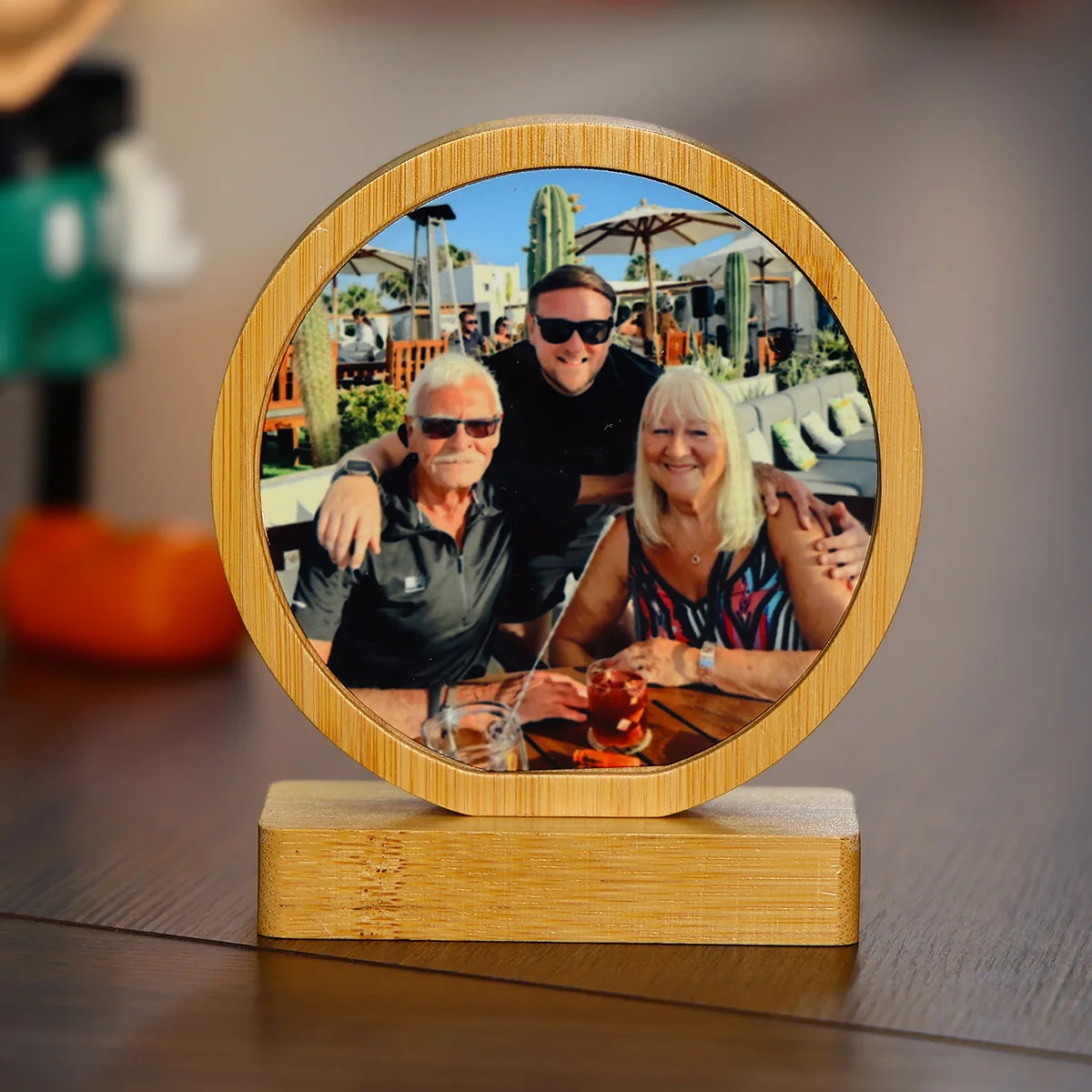 Custom Round&Heart DIY Family Couple Bamboo Photo Frame Personalized Wedding Birthday Magnetic Attraction Ornament Gifts Her
Custom Round&Heart DIY Family Couple Bamboo Photo Frame Personalized Wedding Birthday Magnetic Attraction Ornament Gifts Her