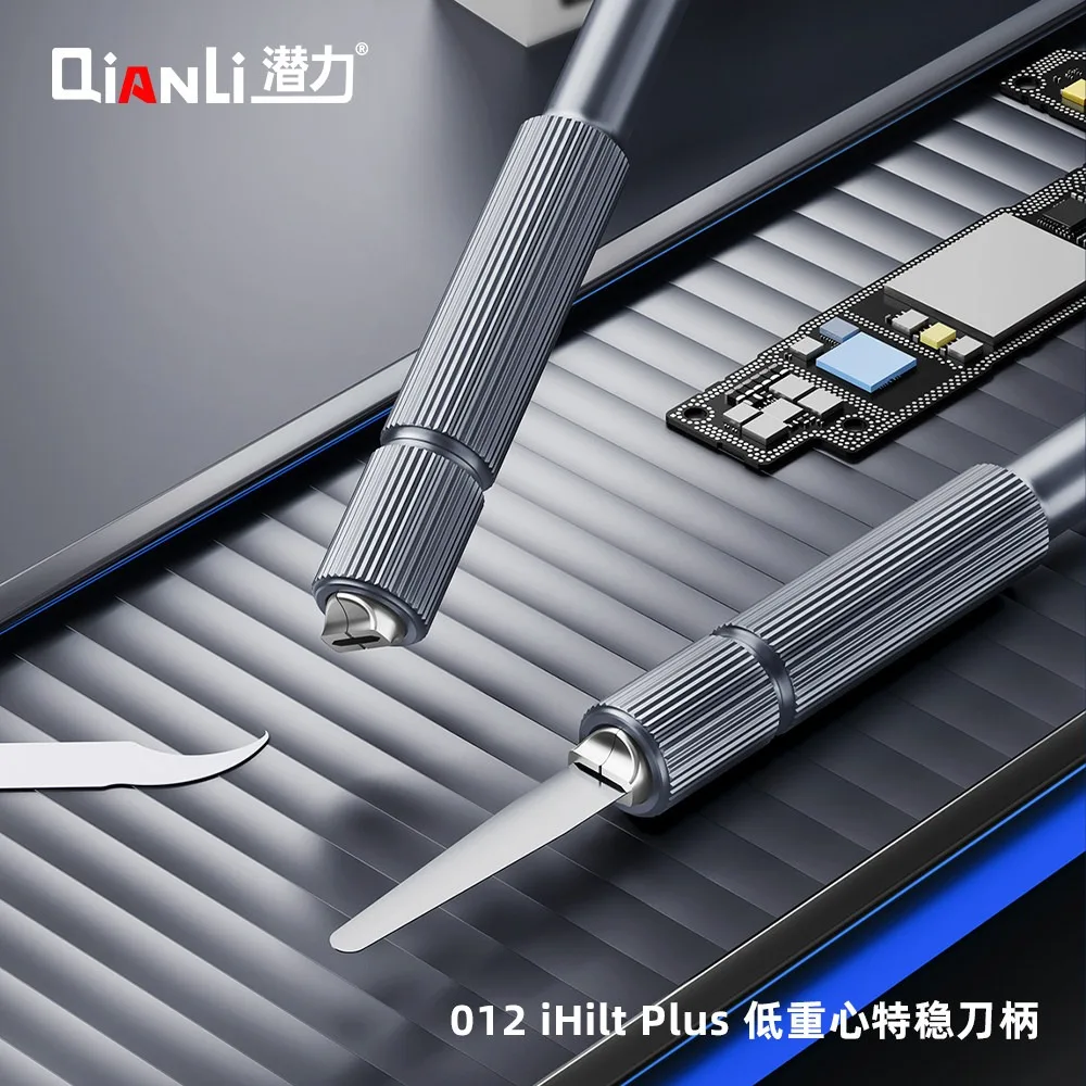 QIANLI iHilt Carving Metal Scalpel Knife Tools Kit Non-Slip Blades Woodworking sculpture Mobile Phone PCB DIY Repair Hand Tools
QIANLI iHilt Carving Metal Scalpel Knife Tools Kit Non-Slip Blades Woodworking sculpture Mobile Phone PCB DIY Repair Hand Tools