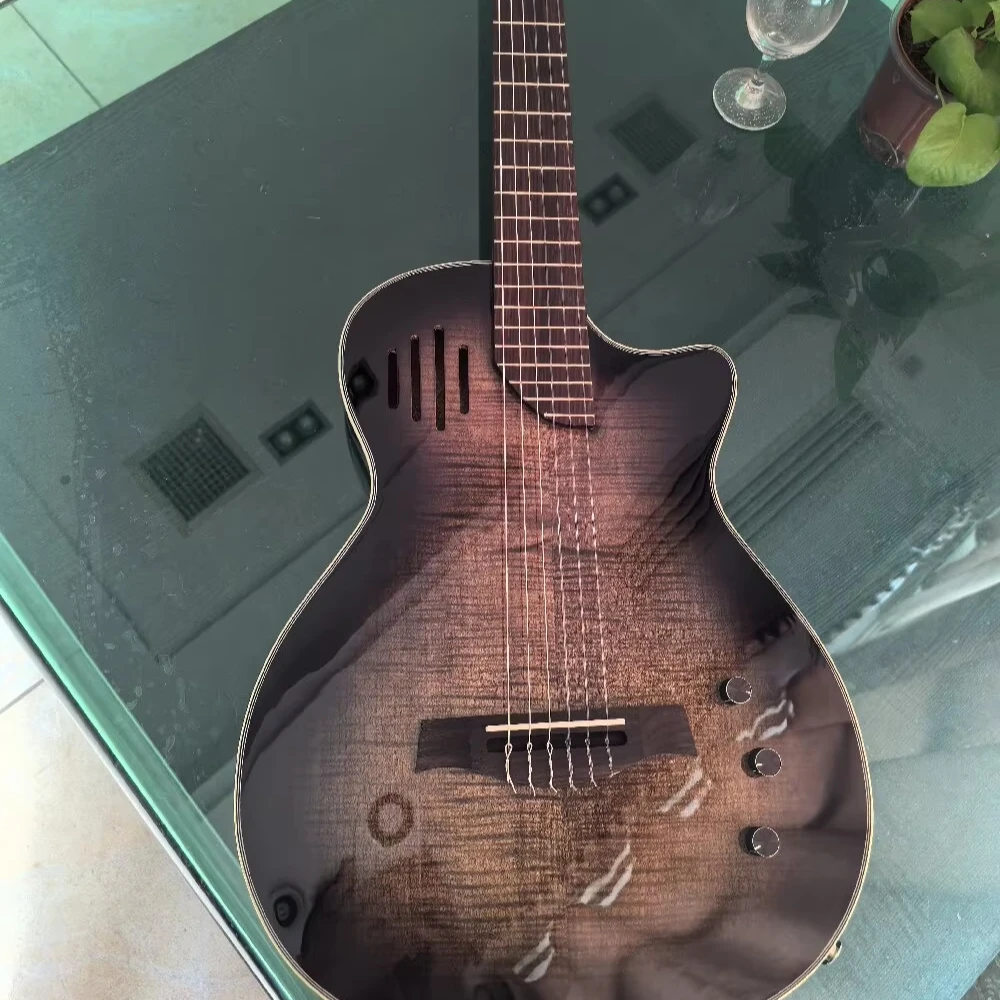 High Quality 39-Inch Geake G-1621 Crossover Silent Guitar With Mahogany Back/Side Material
High Quality 39-Inch Geake G-1621 Crossover Silent Guitar With Mahogany Back/Side Material