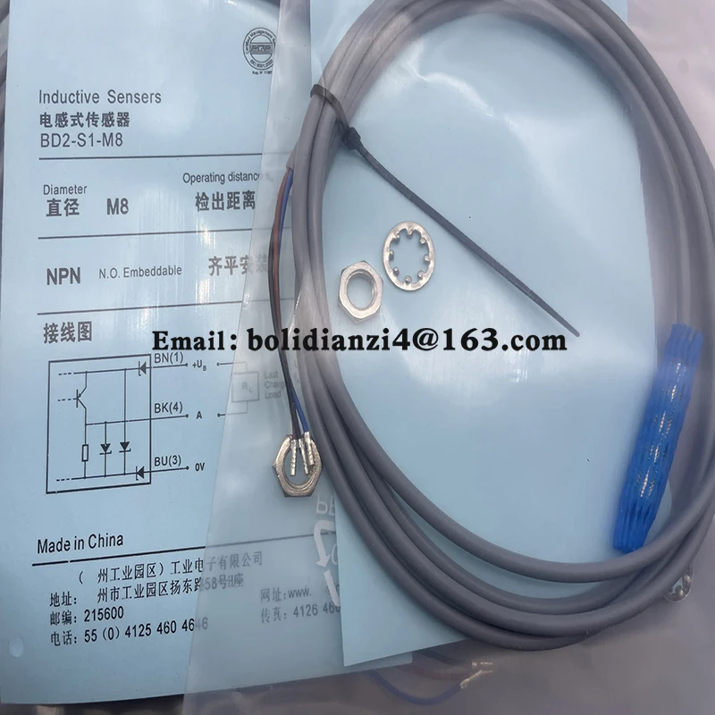 Original sensor BD2-S5-M8 BD2-S1-M8 BD2-S3-M8 BD2-S2-M8 BD2-S4-M8 BD2-S6-M8 BD2-S7-M8 BD2-S8-M8 BD2-S3S2-M8 BD2-S4S2-M8
Original sensor BD2-S5-M8 BD2-S1-M8 BD2-S3-M8 BD2-S2-M8 BD2-S4-M8 BD2-S6-M8 BD2-S7-M8 BD2-S8-M8 BD2-S3S2-M8 BD2-S4S2-M8