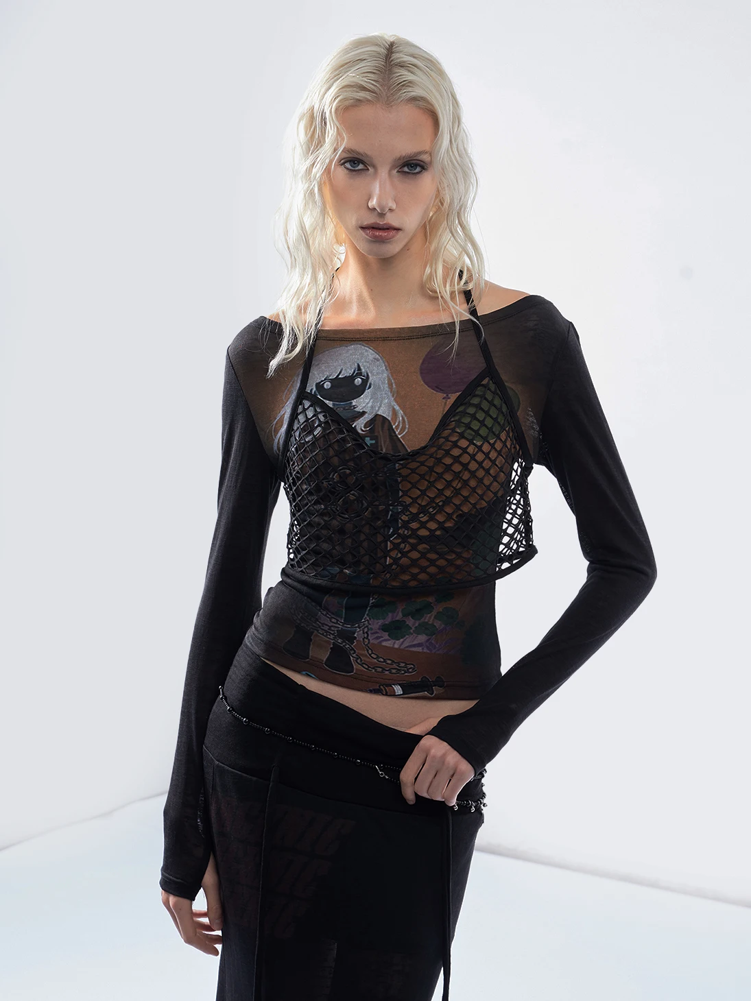 Модный женский топ Slimming Me в стиле Y2K с пэчворком, длинными рукавами, принтом и портретом человека, трендовый, летне-осенний, из полиэстера и лиоцелла
Модный женский топ Slimming Me в стиле Y2K с пэчворком, длинными рукавами, принтом и портретом человека, трендовый, летне-осенний, из полиэстера и лиоцелла