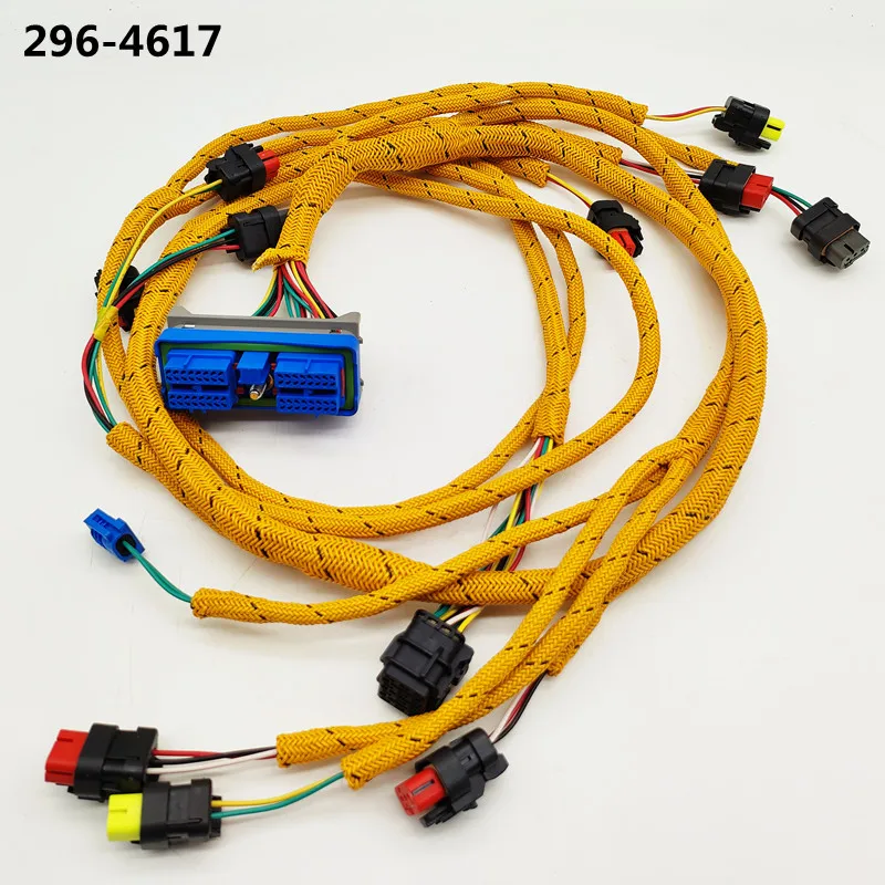 Engine harness 296-4617 2964617 High quality new engine harness for Caterpillar excavator CAT E320D E323D C6.4 engine cable
Engine harness 296-4617 2964617 High quality new engine harness for Caterpillar excavator CAT E320D E323D C6.4 engine cable