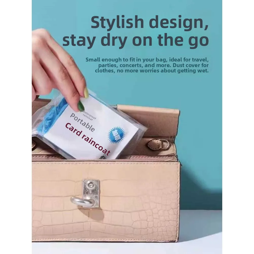 Thiened Card Raincoat Portable Crion Outdoor Travel Transparent Raincoat Waterproof for Adults And Children against H...
Thiened Card Raincoat Portable Crion Outdoor Travel Transparent Raincoat Waterproof for Adults And Children against H...