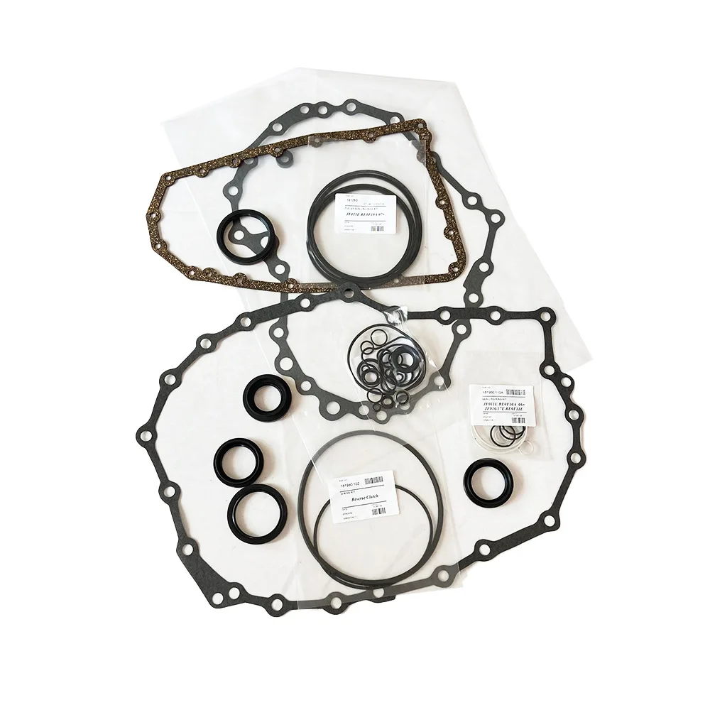 JF011E is suitable for Nissan, Mitsubishi gearbox recombination parts, small repair kit, sealing ring, pad repair kit
JF011E is suitable for Nissan, Mitsubishi gearbox recombination parts, small repair kit, sealing ring, pad repair kit