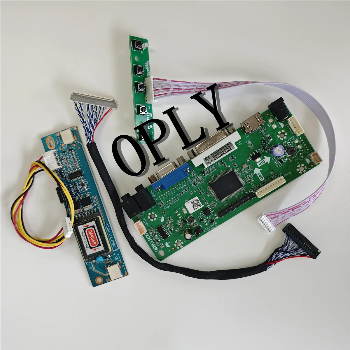 VGA ontroller board HDMI-compatible DVI M.NT68676 for G150XG01 V0 G150XG01 V1 1024X768 15" LCD panel Screen monitor 2 lamps
VGA ontroller board HDMI-compatible DVI M.NT68676 for G150XG01 V0 G150XG01 V1 1024X768 15" LCD panel Screen monitor 2 lamps