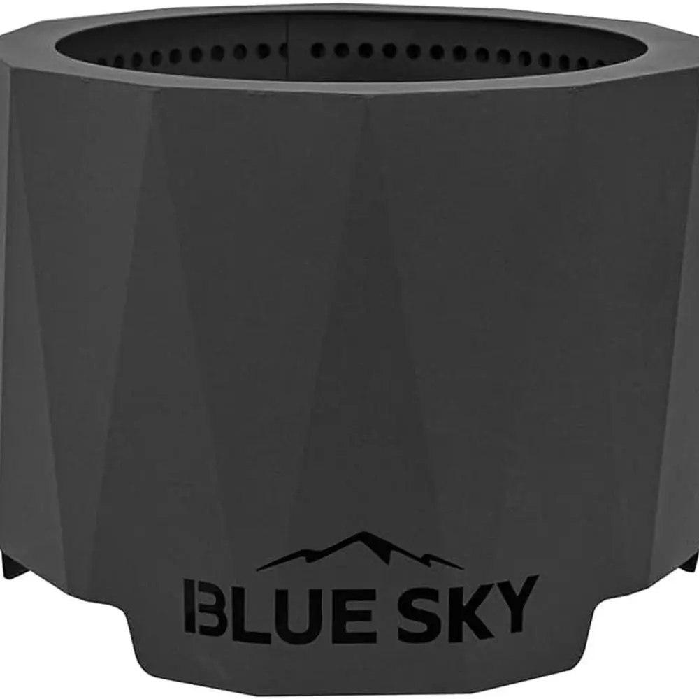 Smokeless Patio Fire Pit with Spark Screen and Lift, with Lift-Out Ash Catch, Black
Smokeless Patio Fire Pit with Spark Screen and Lift, with Lift-Out Ash Catch, Black