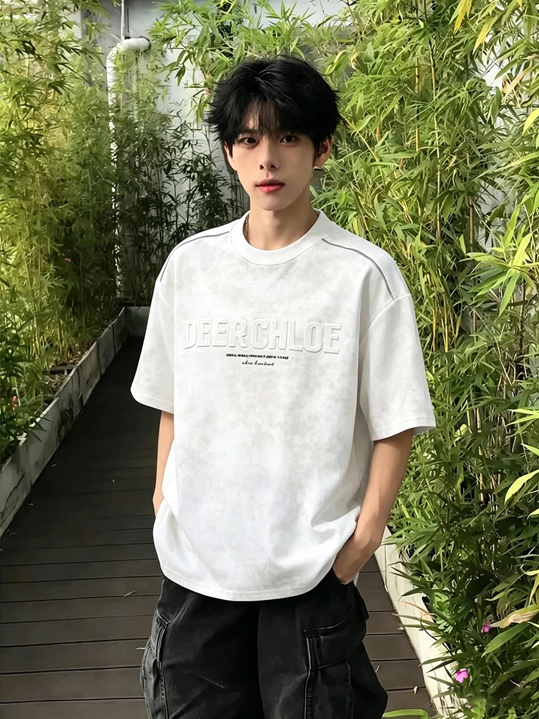 Cleanfit White Dyed Steel Stamp Short Sleeve T-Shirt for Men Summer Casual Style Breathable Lightweight round Neck Tee
Cleanfit White Dyed Steel Stamp Short Sleeve T-Shirt for Men Summer Casual Style Breathable Lightweight round Neck Tee