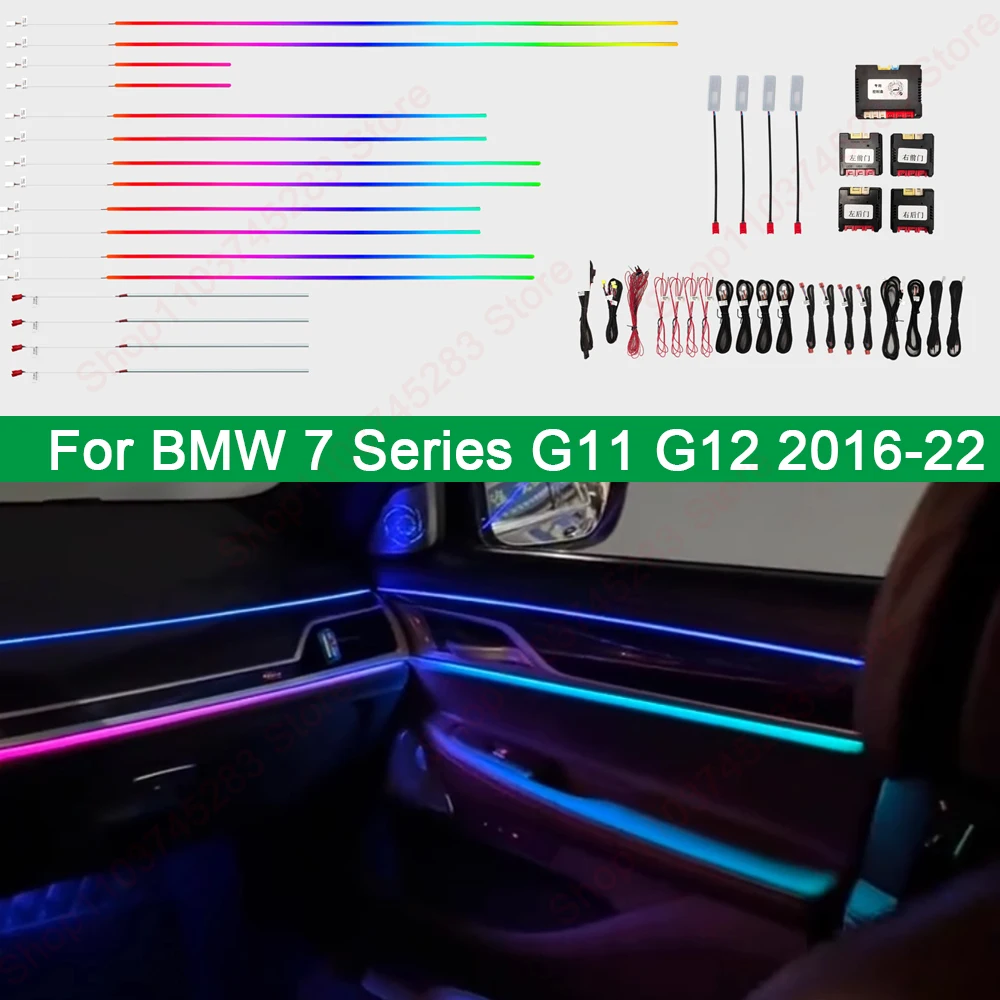 Для BMW 7 серии декоративная светодиодная лента с автоматическим окружающим освещением для автомобиля F01/F02/F03/F04/G11/G12 тюнинг второго пилота автомобильные аксессуары
Для BMW 7 серии декоративная светодиодная лента с автоматическим окружающим освещением для автомобиля F01/F02/F03/F04/G11/G12 тюнинг второго пилота автомобильные аксессуары