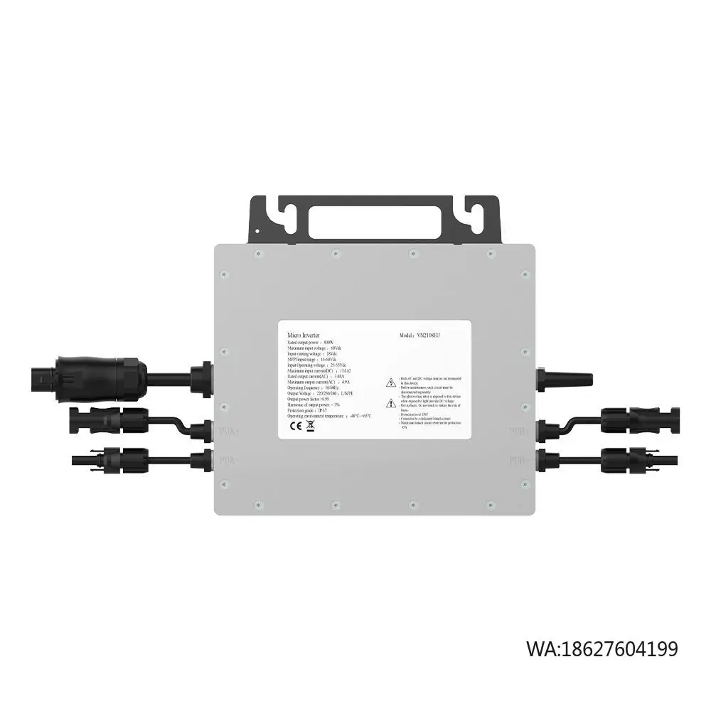 600W 700W 800W on Grid MicroInverter Solar Grid Tie MPPT Solar Micro Inverter for Balcony Solar PV System
600W 700W 800W on Grid MicroInverter Solar Grid Tie MPPT Solar Micro Inverter for Balcony Solar PV System
