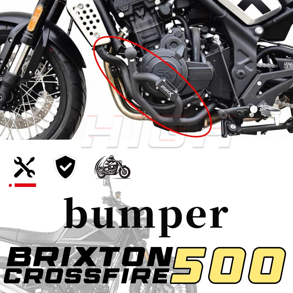 Bumper BRIXTON CROSSFIRE 500GK protective bar anti-fall baton gk500
Bumper BRIXTON CROSSFIRE 500GK protective bar anti-fall baton gk500