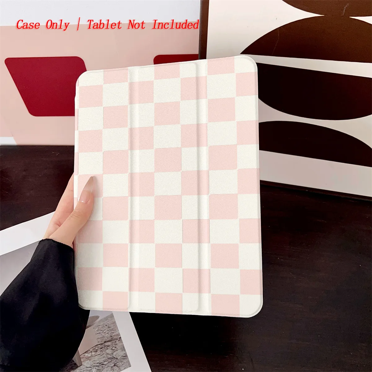 Vintage Pink & White Plaid Print iPad Case For Apple iPad Pro 12.9 Air 3 Mini 5 9th Gen Slim Anti-Scratch Cover
Vintage Pink & White Plaid Print iPad Case For Apple iPad Pro 12.9 Air 3 Mini 5 9th Gen Slim Anti-Scratch Cover