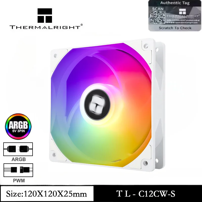 Thermalright TL-C12CW-S ARGB Вентилятор охлаждения Настольный вентилятор процессора Низкий уровень шума Подходит для корпуса и водяного охлаждения Радиаторы Вентилятор корпуса
Thermalright TL-C12CW-S ARGB Вентилятор охлаждения Настольный вентилятор процессора Низкий уровень шума Подходит для корпуса и водяного охлаждения Радиаторы Вентилятор корпуса