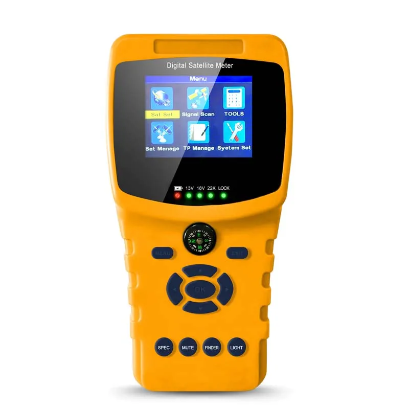 Twinkler SF890 Satellite Finder Meter DVB S/S2 Satfinder Easily to upload and modify satellites and TP Satellite Finder
Twinkler SF890 Satellite Finder Meter DVB S/S2 Satfinder Easily to upload and modify satellites and TP Satellite Finder