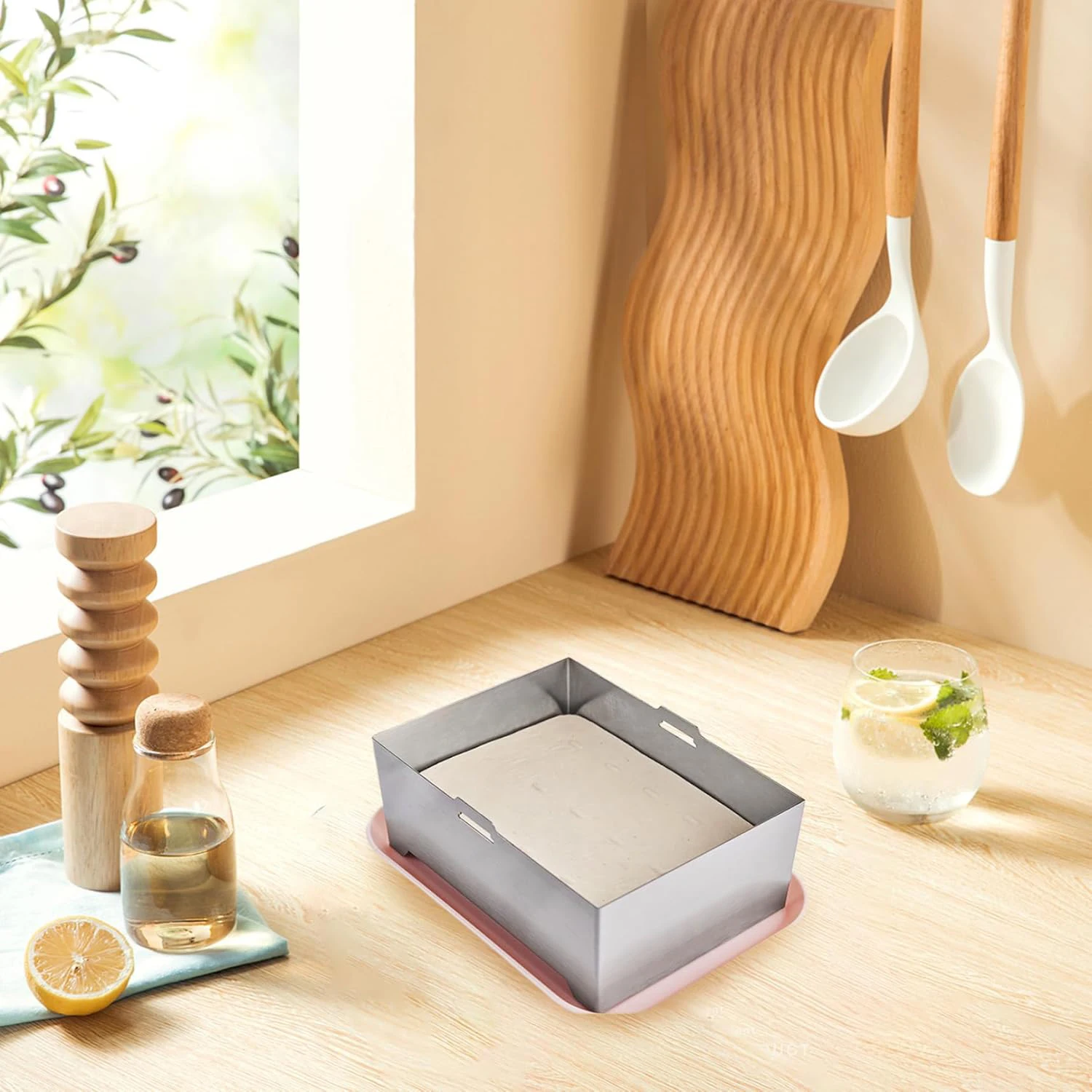 Paneer Pressing Mold Safe Tofu Press Mold Curd Maker Efficient Homemade Tofu Mold For Tofu Making Diy Cooking Home Kitchen
Paneer Pressing Mold Safe Tofu Press Mold Curd Maker Efficient Homemade Tofu Mold For Tofu Making Diy Cooking Home Kitchen