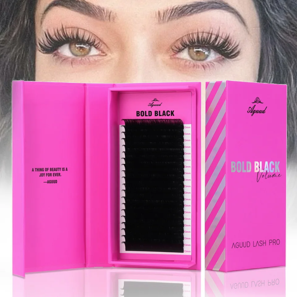 Aguud 20 Rows Deep Dark Matte Black 0.03 0.05 0.07 Cashmere Volume Lash Extension Velvet SIlk Faux Mink Individual Eyelash Tray
Aguud 20 Rows Deep Dark Matte Black 0.03 0.05 0.07 Cashmere Volume Lash Extension Velvet SIlk Faux Mink Individual Eyelash Tray
