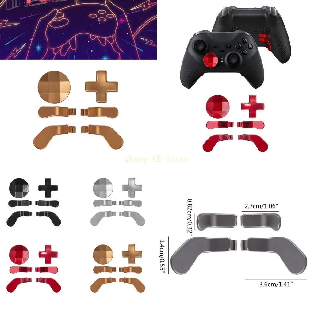 M5TD Game Accessories for Controller Triggers Paddles Aluminum Paddles
M5TD Game Accessories for Controller Triggers Paddles Aluminum Paddles