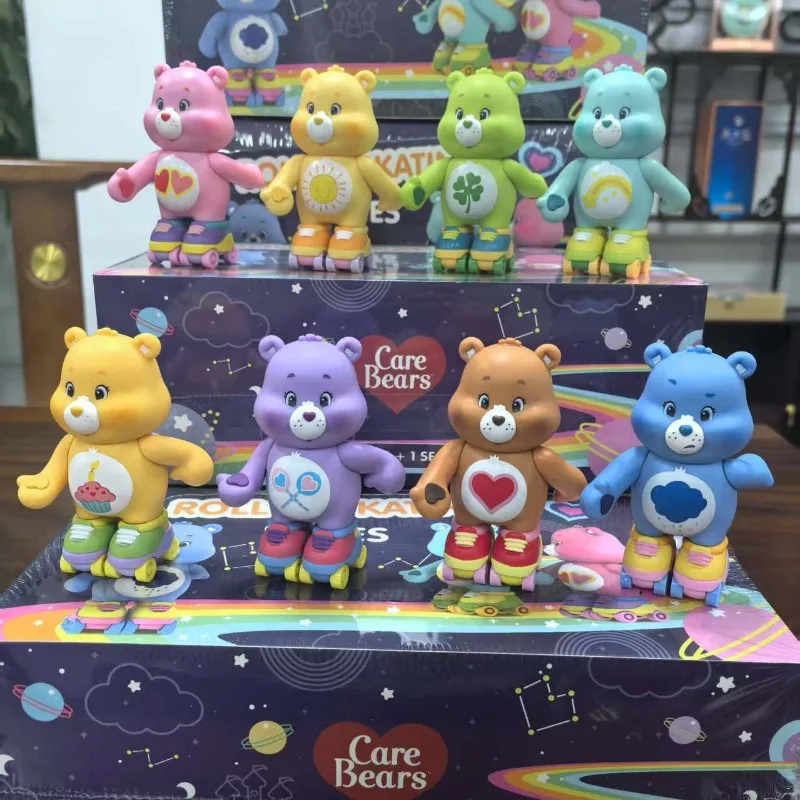 Anime Care Bears Blind Box Toys Roller Skating Bear Action Figures Cute Doll Model Toy Collection Ornaments Girls Boys Gifts
Anime Care Bears Blind Box Toys Roller Skating Bear Action Figures Cute Doll Model Toy Collection Ornaments Girls Boys Gifts