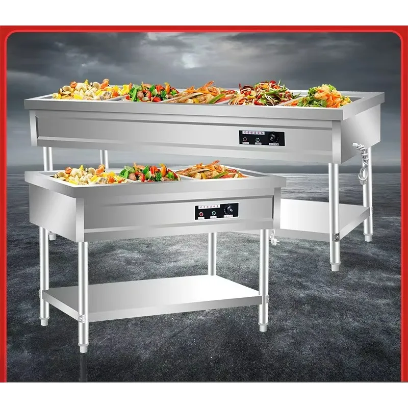 LTT commercial stainless steel thermal insulation soup pool electric canteen serving hot dishes
LTT commercial stainless steel thermal insulation soup pool electric canteen serving hot dishes