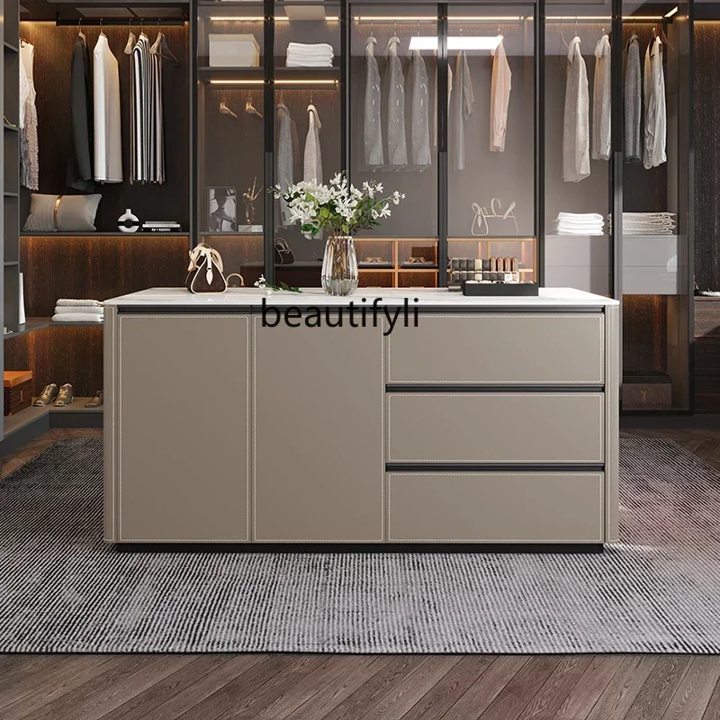 G Nakajima Cabinet Italian Saddle Leather Household Jewelry Desk Storage Cabinet Customized Floor Display Cabinet
G Nakajima Cabinet Italian Saddle Leather Household Jewelry Desk Storage Cabinet Customized Floor Display Cabinet