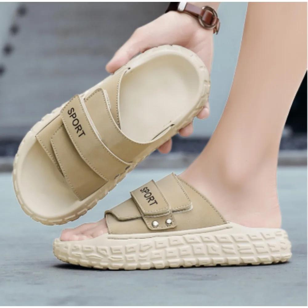 Лето 2023, мужские тапочки, шлепанцы на платформе с мягкой подошвой из ЭВА, сандалии унисекс, повседневная пляжная обувь, женские и мужские сандалии
Лето 2023, мужские тапочки, шлепанцы на платформе с мягкой подошвой из ЭВА, сандалии унисекс, повседневная пляжная обувь, женские и мужские сандалии