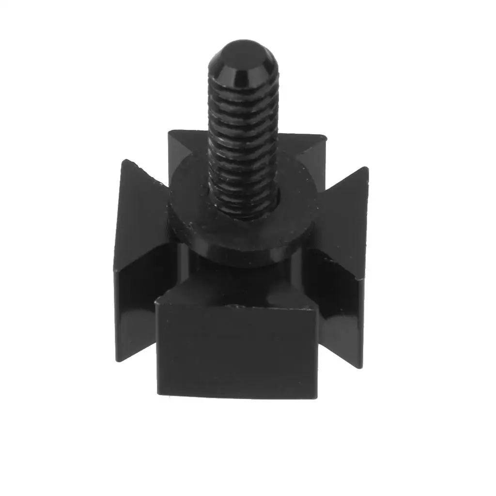 1/4 \\'\\' Алюминиевый черный болт крестообразного крепления на сиденье с винтовой крышкой для 
1/4 \\'\\' Алюминиевый черный болт крестообразного крепления на сиденье с винтовой крышкой для