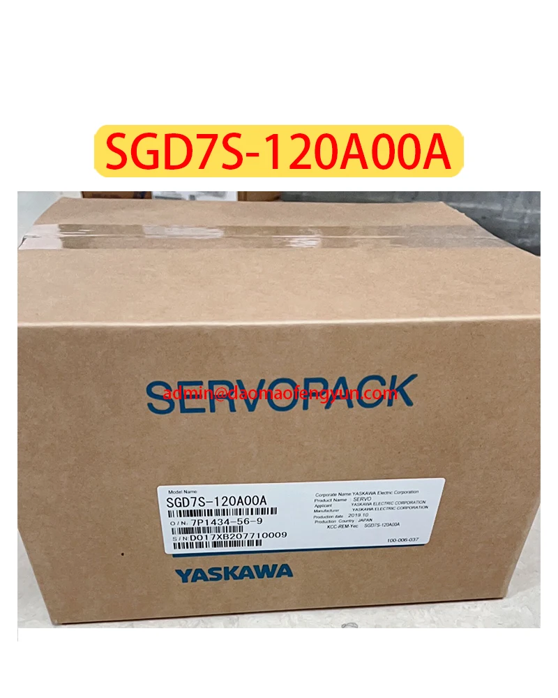 SGD7S-120A00A Brand new Servo Drive SGD7S 120A00A,Fast shipping 
SGD7S-120A00A Brand new Servo Drive SGD7S 120A00A,Fast shipping