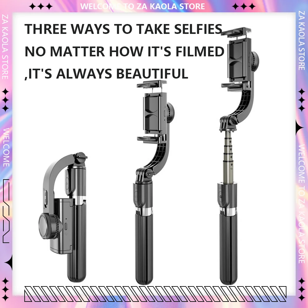 LISCN Phone-Stabilizer Anti-Shake Handheld Gimbal Shooting Tripod Multi-Function Selfie Stick for Vlog Shooting Smartphon
LISCN Phone-Stabilizer Anti-Shake Handheld Gimbal Shooting Tripod Multi-Function Selfie Stick for Vlog Shooting Smartphon