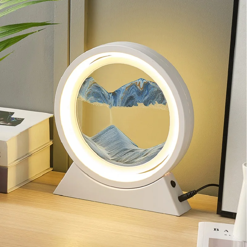 3D Quicksand Table Lamp Moving Sand Art Picture LED Hourglass Deep Sea Dynamic Sandscape Bedside Lamp for Home Decor Gift
3D Quicksand Table Lamp Moving Sand Art Picture LED Hourglass Deep Sea Dynamic Sandscape Bedside Lamp for Home Decor Gift